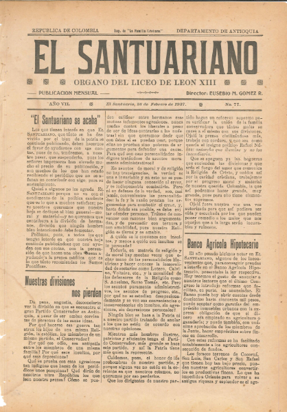 77  EL SANTUARIANO_Febrero  1927